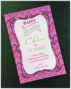 Personalized Greeting Card